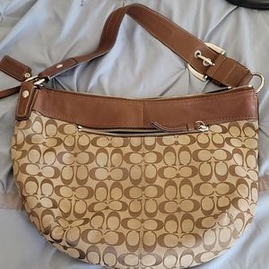 Coach purse and matching wallet